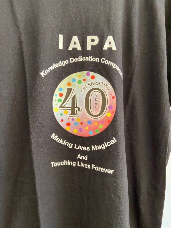 40th Anniversary Tee, Lt Gray